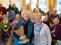 Fond farewell for longstanding Totnes Caring volunteer